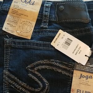 Silver SUKI Jean's New with Tags